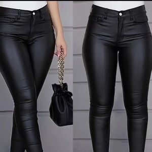 Leather pants